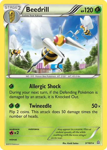 Beedrill 3/160 Primal Clash