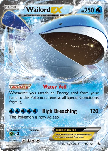 Wailord-EX 38/160 Primal Clash