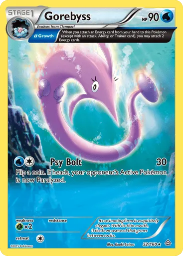 Gorebyss 52/160 Primal Clash