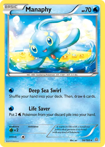 Manaphy 56/160 Primal Clash