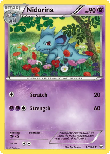 Nidorina 67/160 Primal Clash