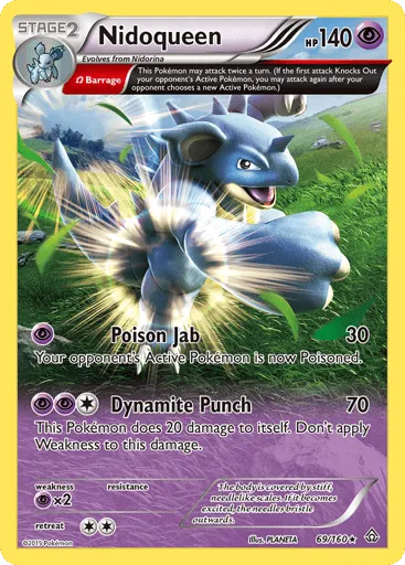 Nidoqueen 69/160 Primal Clash