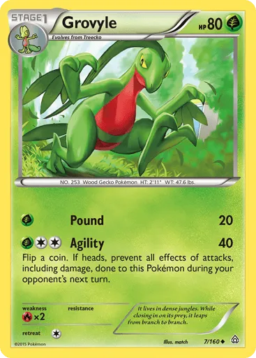 Grovyle 7/160 Primal Clash