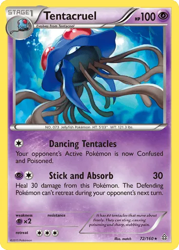Tentacruel 72/160 Primal Clash