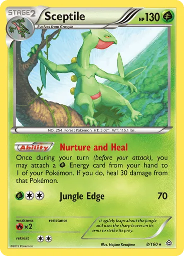 Sceptile 8/160 Primal Clash