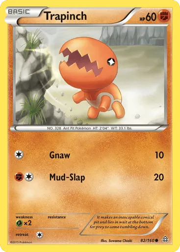 Trapinch 82/160 Primal Clash