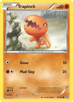 Trapinch 82/160 Primal Clash
