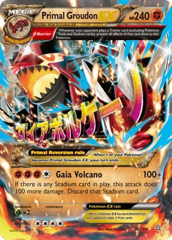 Primal Groudon-EX 86/160 Primal Clash