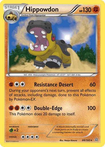 Hippowdon 88/160 Primal Clash
