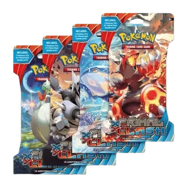 Primal Clash Sleeved Booster Pack Art Bundle (Set of 4)