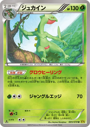 Sceptile 005/070 Gaia Volcano