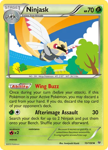 Ninjask 10/108 Roaring Skies