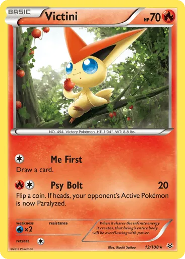 Victini 13/108 Roaring Skies