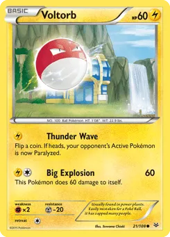 Voltorb 21/108 Roaring Skies