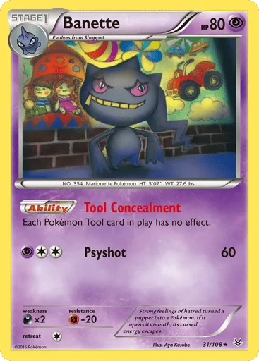 Banette 31/108 Roaring Skies