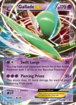 Gallade-EX 34/108 Roaring Skies