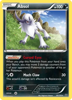 Absol 40/108 Roaring Skies