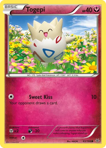 Togepi 43/108 Roaring Skies