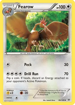 Fearow 66/108 Roaring Skies