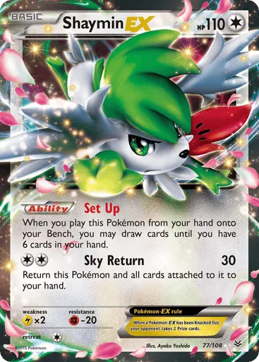 Shaymin-EX 77/108 Roaring Skies