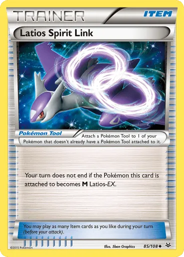 Latios Spirit Link 85/108 Roaring Skies