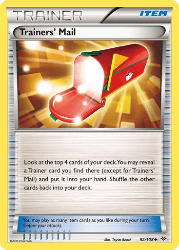 Trainers' Mail 92/108 Roaring Skies