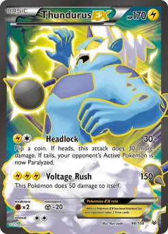 Thundurus-EX 98/108 Roaring Skies