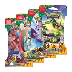 Roaring Skies Sleeved Booster Pack Art Bundle (Set of 4)