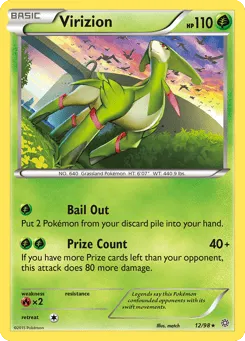 Virizion 12/98 Ancient Origins