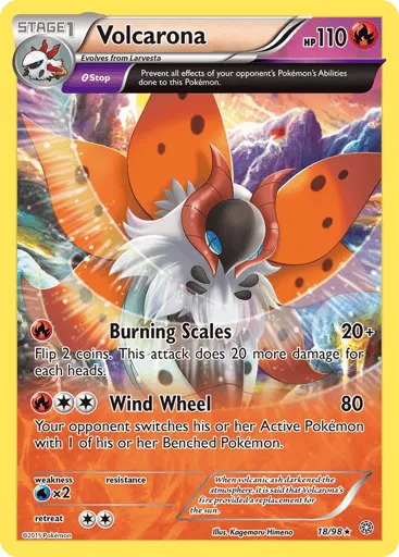 Volcarona 18/98 Ancient Origins