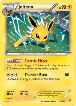 Jolteon 26/98 Ancient Origins