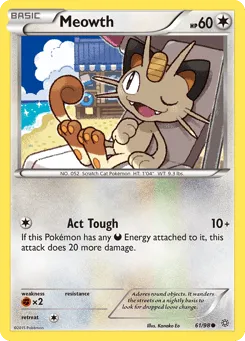 Meowth 61/98 Ancient Origins