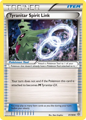 Tyranitar Spirit Link 81/98 Ancient Origins