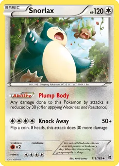 Snorlax 118/162 BREAKthrough