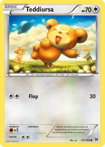 Teddiursa 121/162 BREAKthrough