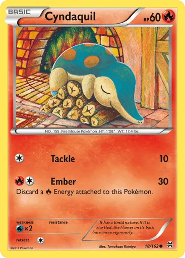 Cyndaquil 18/162 BREAKthrough