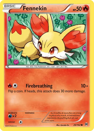 Fennekin 25/162 BREAKthrough