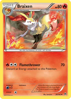 Braixen 26/162 BREAKthrough