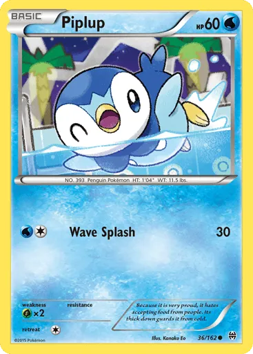 Piplup 36/162 BREAKthrough