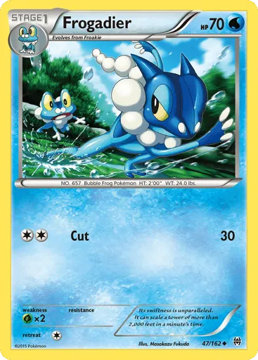 Frogadier 47/162 BREAKthrough
