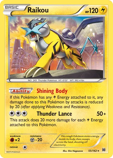 Raikou 55/162 BREAKthrough