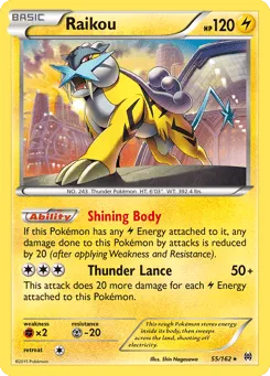 Raikou 55/162 BREAKthrough