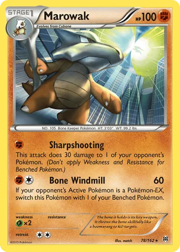 Marowak 78/162 BREAKthrough