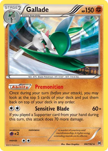 Gallade 84/162 BREAKthrough