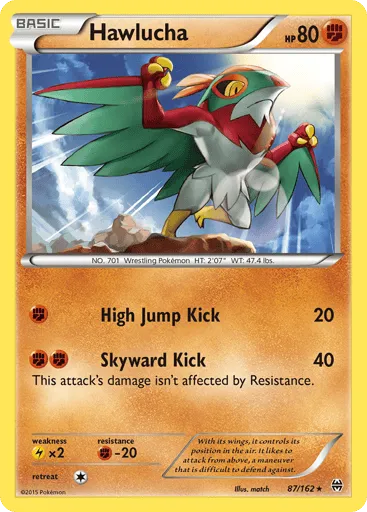 Hawlucha 87/162 BREAKthrough