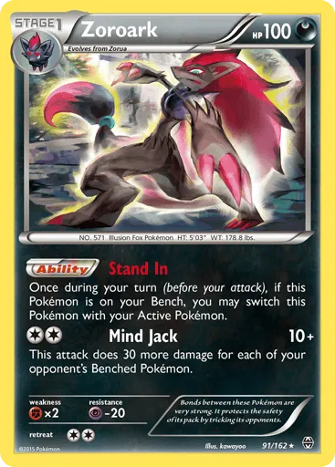 Zoroark 91/162 BREAKthrough