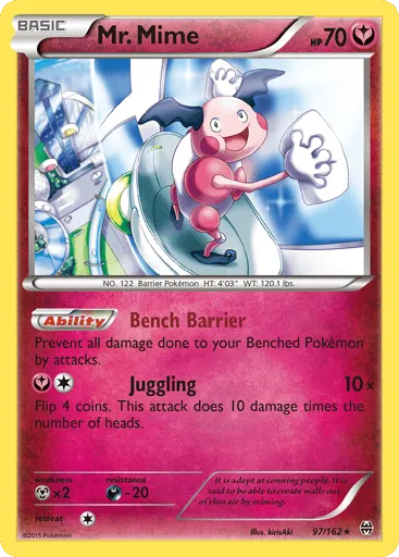 Mr. Mime 97/162 BREAKthrough