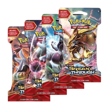 BREAKthrough Sleeved Booster Pack Art Bundle (Set of 4)