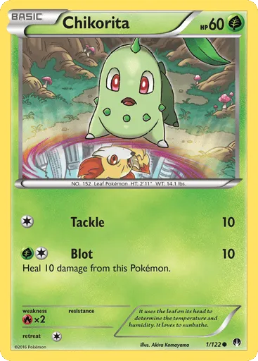Chikorita 1/122 BREAKpoint
