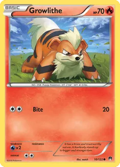Growlithe 10/122 BREAKpoint